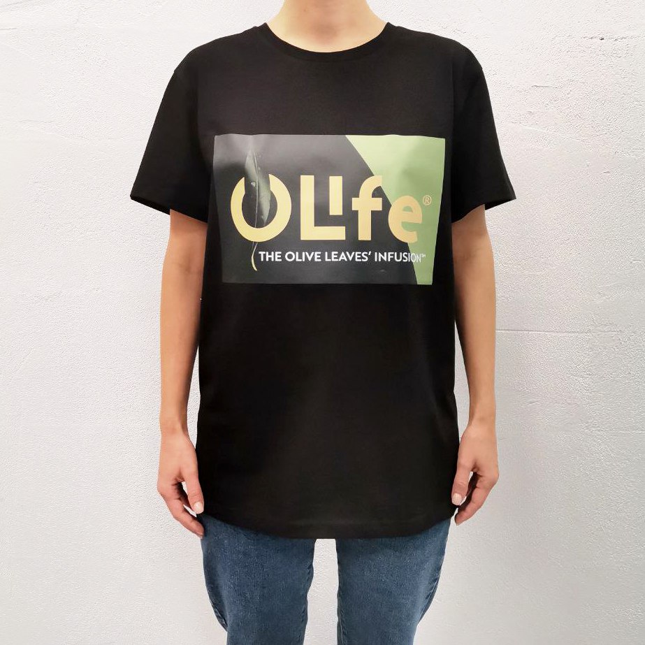 Футболка OLife®, унисекс черная