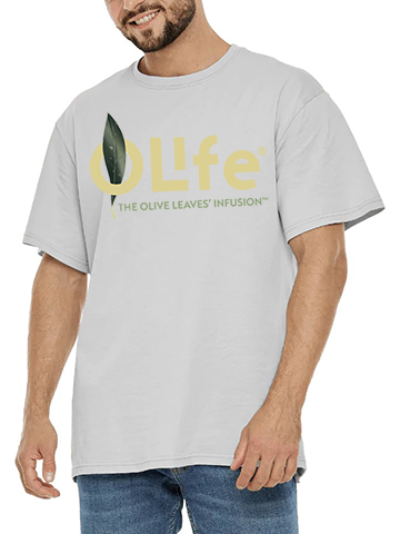 Футболка OLife®, унисекс белая